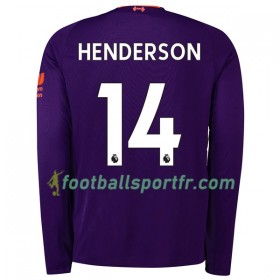 Tenue Liverpool Henderson 14 Exterieur 2018-2019 Maillot de Foot ML